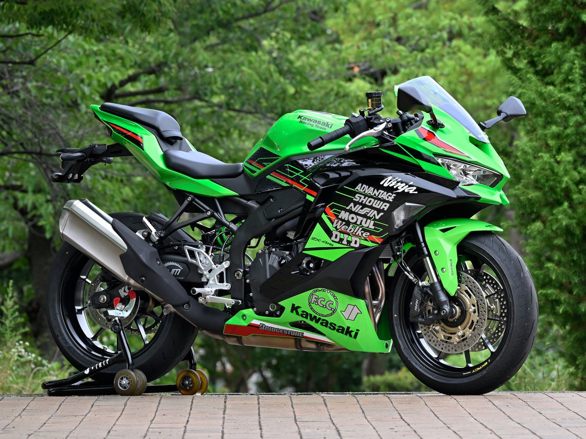 ADVANTAGE「Ninja ZX-4RR」客製改裝！鎂合金鍛造輪框×4.5mm加厚競賽碟盤×四段式腳踏介紹