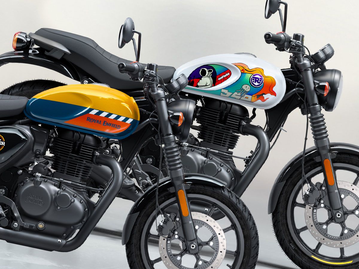 【新车】Royal Enfield Hunter 350 新色登场！“孟买黄”“月球漫步白”双新色亮相