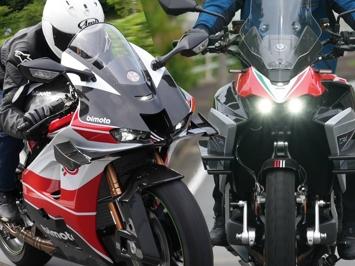 Bimota“Rimini”&“Tesi H2 Tera”试驾报告！ZX-10RR手工赛车底子×机械增压轮毂转向冒险车，顶级手工车的真实骑乘体验