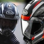 Arai“TX-STRADA TYRANNO”新彩绘9月中旬发售！大理石×赛博恐龙主题×蓝色/三色两款，长途旅行全罩安全帽