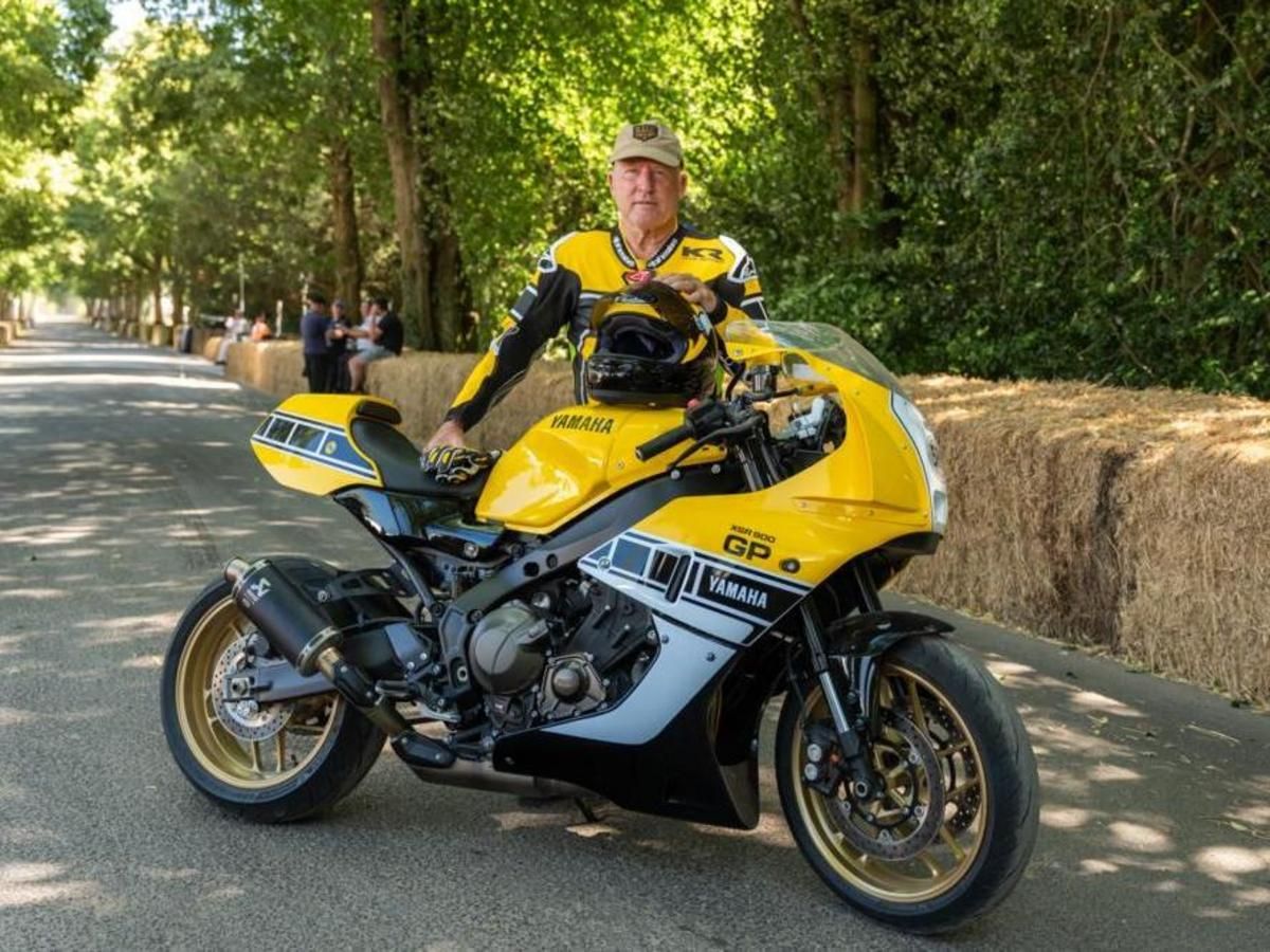 【Goodwood Festival of Speed】Kenny Roberts骑乘XSR900 GP黄黑涂装爬坡赛！Wayne Rainey版同步展出×YZR500传奇实车亮相
