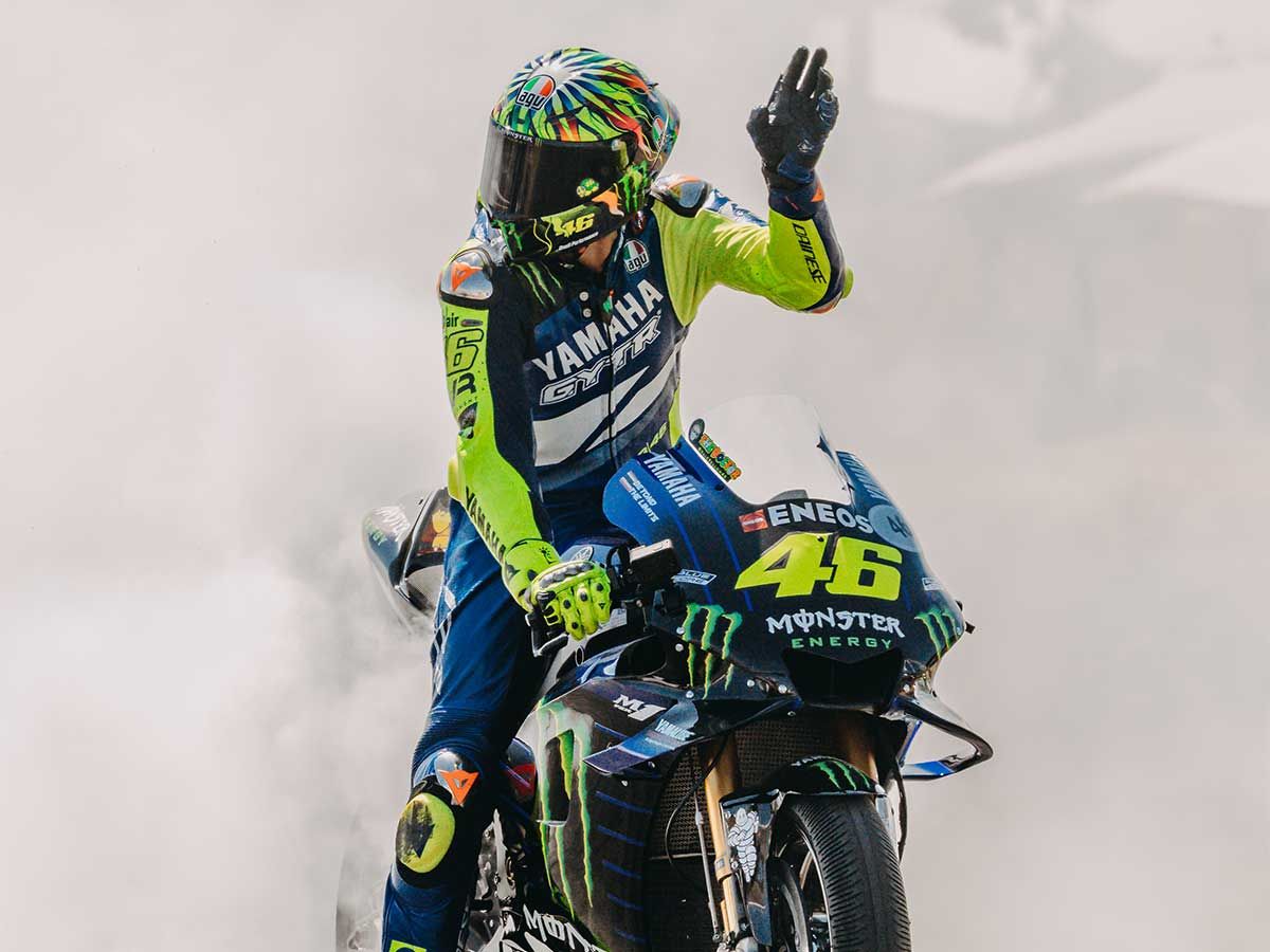 Valentino Rossi退役後首騎YZR-M1！Goodwood Festival of Speed重返古德伍德×與Lando Norris同台×2020年款M1爬坡賽