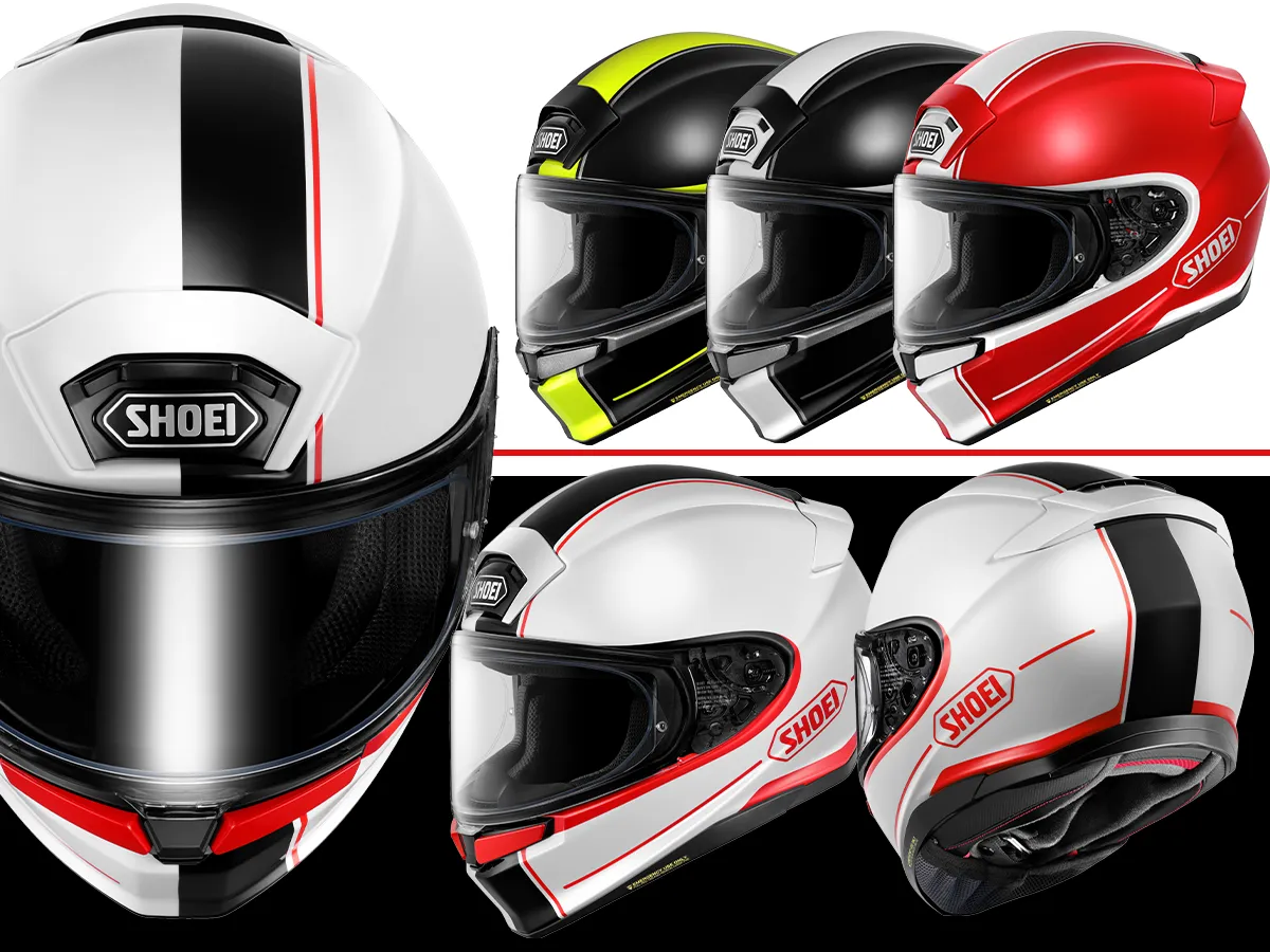 SHOEI「Z-9」新彩繪「BURNSIDE」2026年10月上市！不對稱賽車風格×螢光色點綴×4色可選（85,800日圓）