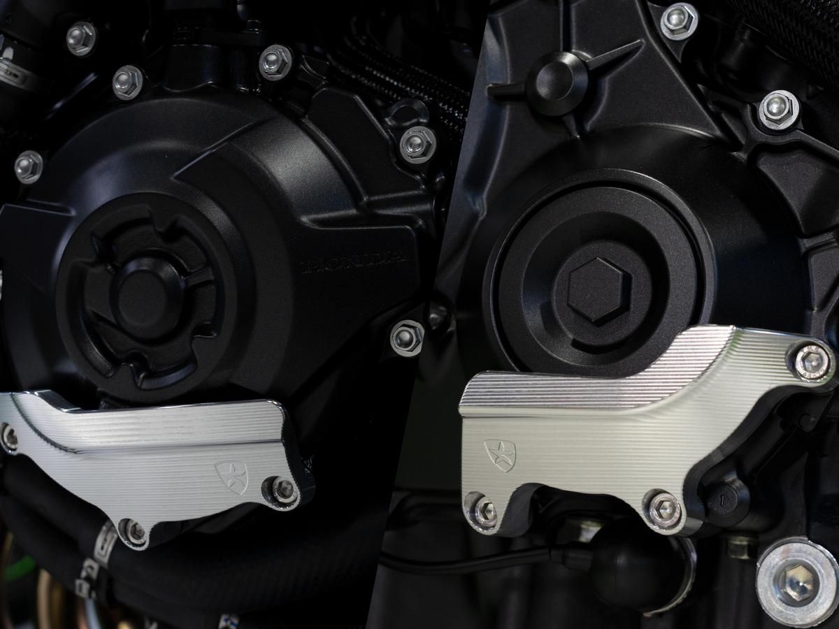 【新產品】TRICK STAR「CB1000F用Motor Armor」8月下旬出貨!離合器護蓋×引擎護蓋×銀/黑2色×套組