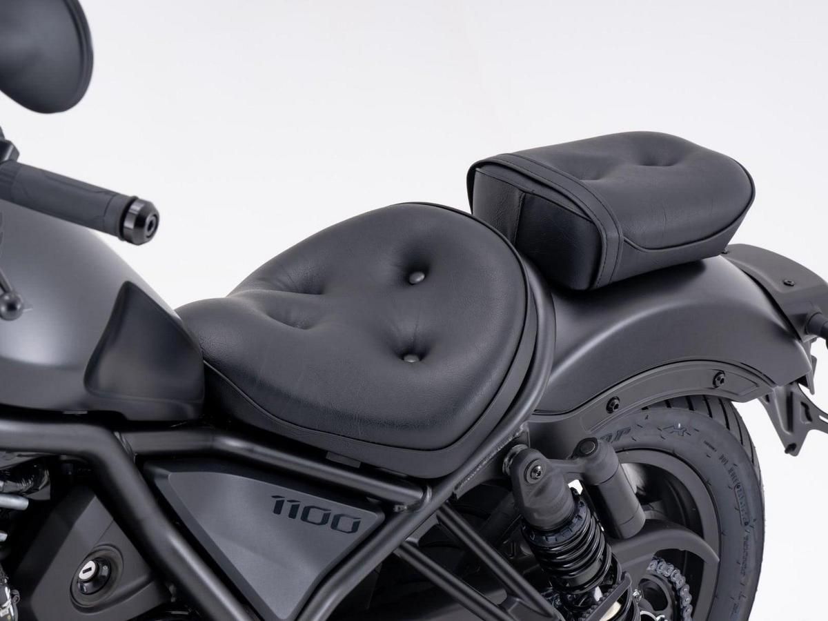 PLOT×G-craft ASIA“Rebel 1100专用老式沙发座垫”｜加厚缓冲×90年代铆钉复古风格×着地性优化，终结长途骑乘屁股疼痛
