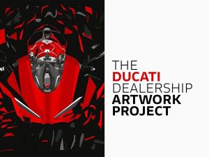 【首選】DUCATI 啟動「Ducati Artwork Project」｜設計師藝術作品將於全球專賣店展出