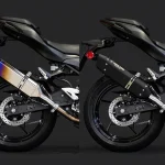 【新產品】TRICK STAR「IKAZUCHI」Ninja500/Z500用日本政府認證Slip-on尾段排氣管！約1PS提升×輕量化1.3kg×燒鈦/黑色2款