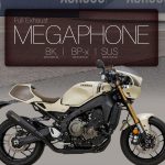 【新產品】MORIWAKI「XSR900/GP用MEGAPHONE全段排氣管」！80年代賽車致敬喇叭形×日本政府認證×BLACK/SUS/BP-χ 3色
