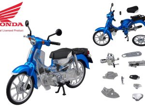 MegaHouse「KAITANICS Honda Super Cub 110」1/12拆解模型2026年12月發售！單側透明車身×37零件×4色×7,700日圓