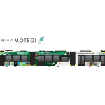 【MotoGP日本GP】芳賀宇都宮LRT運行「MotoGP塗裝列車」！10月3-4日可換乘Motegi GP Express前往茂木
