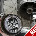Yamaha SR400鼓式煞車磨損判斷法！踏板間隙增大原因×磨損指示器確認×煞車蹄片更換時機×DIY保養注意事項