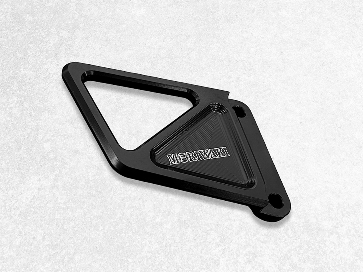 【新產品】MORIWAKI「CBR600RR用腳跟護板」!後移腳踏專用選配×桁架結構鏤空切削×黑色/銀色