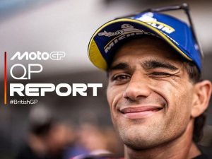【MotoGP英國站排位賽】Jorge Martin賽道紀錄桿位×小椋藍第三×Aprilia包辦頭排！Lecuona替補晉級Q2