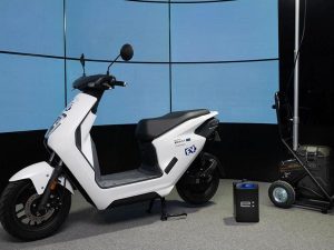 【实证计画】Honda“Mobile Power Pack e:”在Torch Tower工地启动！电动机车×建筑机械电池共用×2028年日本第一高楼