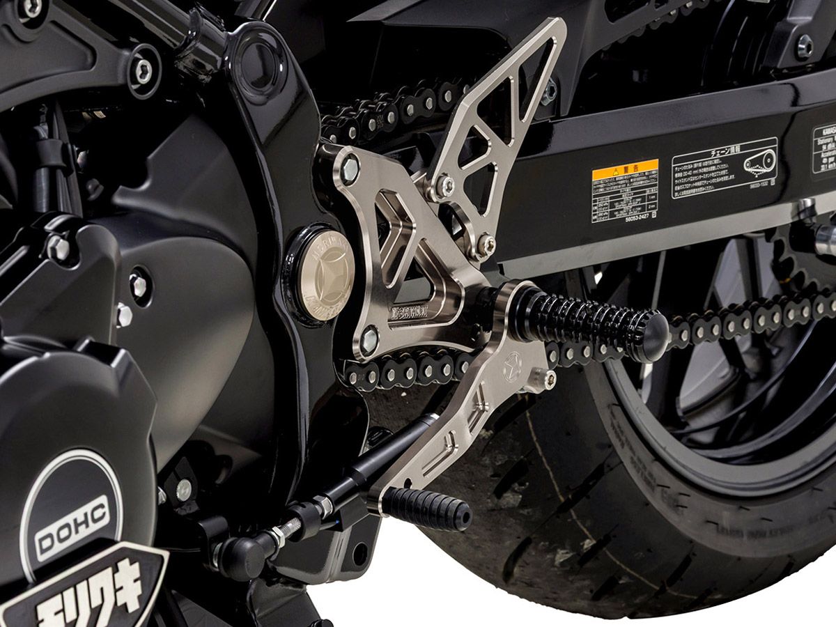 【新產品】MORIWAKI「Z900RS/CAFE(2026年式)腳踏後移套件」!4段可調×原廠快排對應×黑色/鈦金色×11月出貨