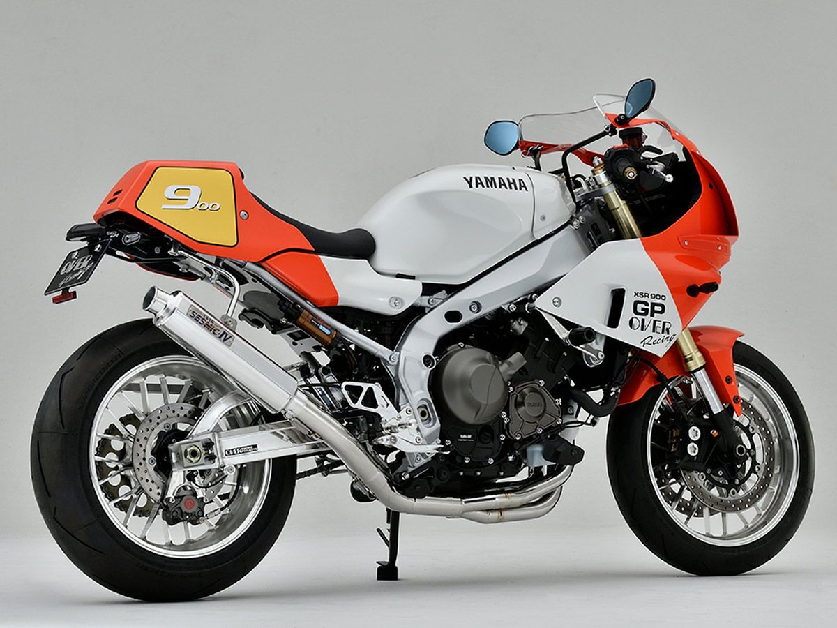 【新車型追加】OVER Racing「XSR900（2025年式以後）SESMIC-IV 3-1全段排氣管」！80年代賽車風鋁合金尾段×XSR900GP對應×拋光/黑色
