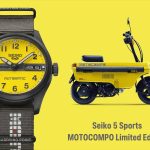 Honda Motocompo × SEIKO 5 SPORTS 聯名限量錶登場！重現黃色車身、油箱開關等經典設計