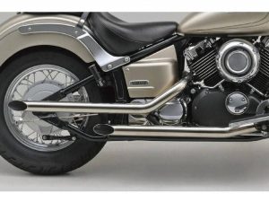 DAYTONA推出Yamaha DragStar 400（’10～）專用「Drag Pipe排氣管」！對應FI燃油噴射、JMCA認證全段排氣管