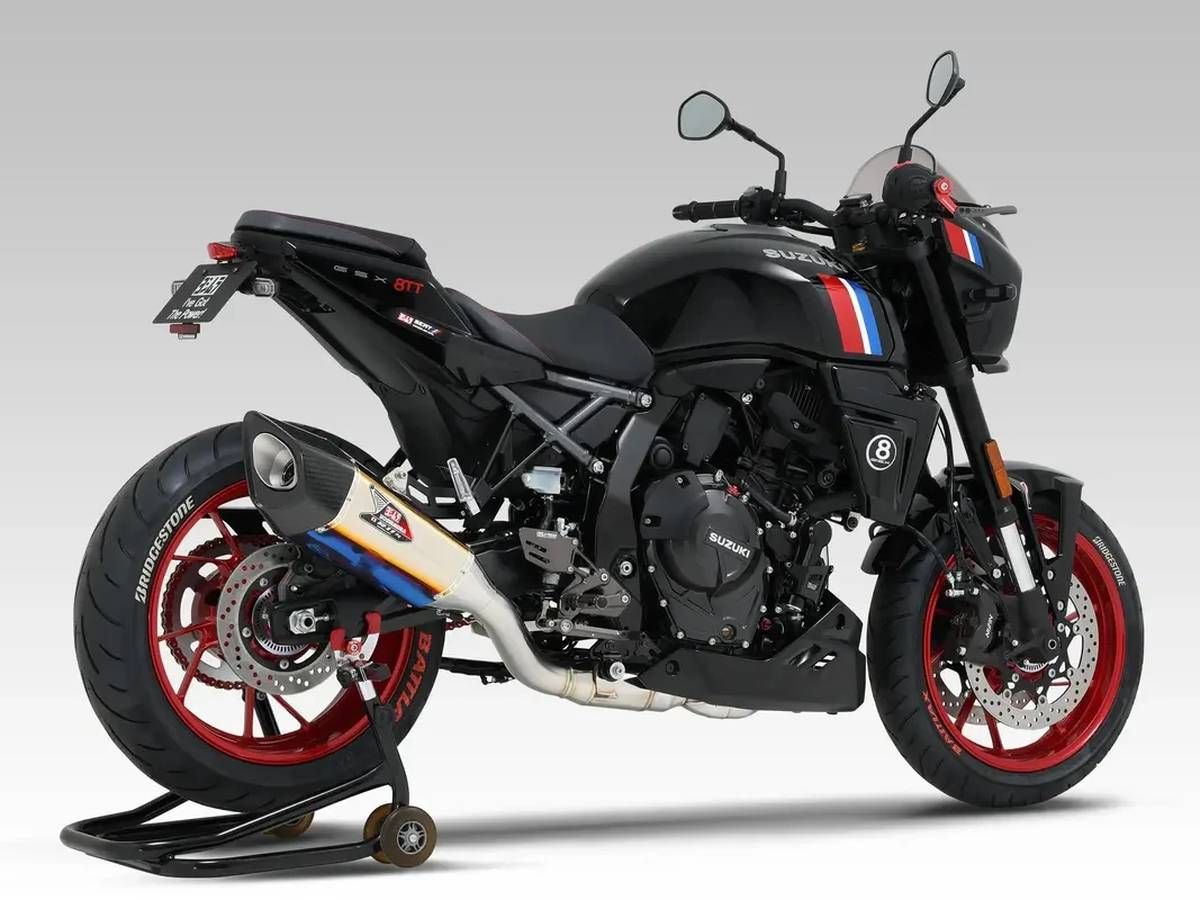 【新產品】YOSHIMURA「GSX-8T/GSX-8TT用無土除套件」預計9月下旬發售！不鏽鋼鏤空支架×E-Mark LED尾燈直上免改線