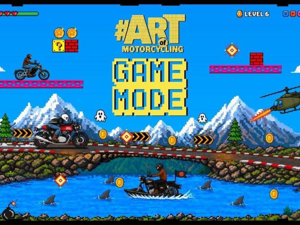 【海外活动】Royal Enfield“Art of Motorcycling”第六季开跑！主题复古游戏Game Mode On×像素艺术征选