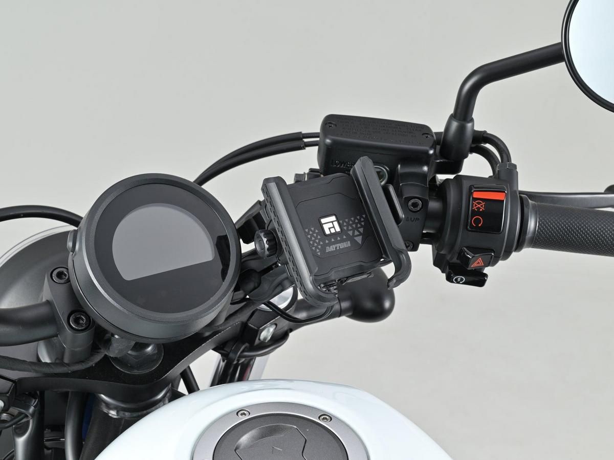 DAYTONA“FLEX FSH-3”智慧型手机架上市|支援PD快充×防震阻尼器×22.2-28.6mm把手通用