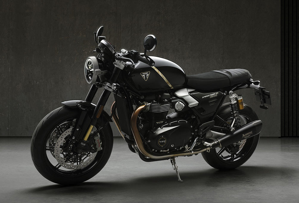 全球只限量生产750辆的Trumph Speed Twin 1200 TFC
