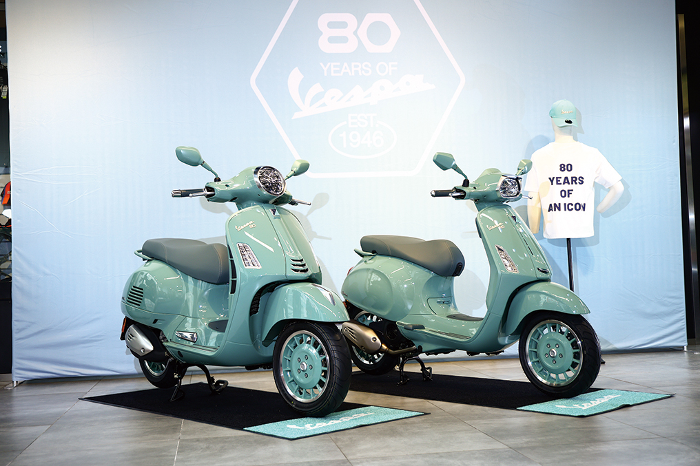 2026 Vespa Sprint 180 & GTS 300 80th 重塑跨越時空的經典傳奇