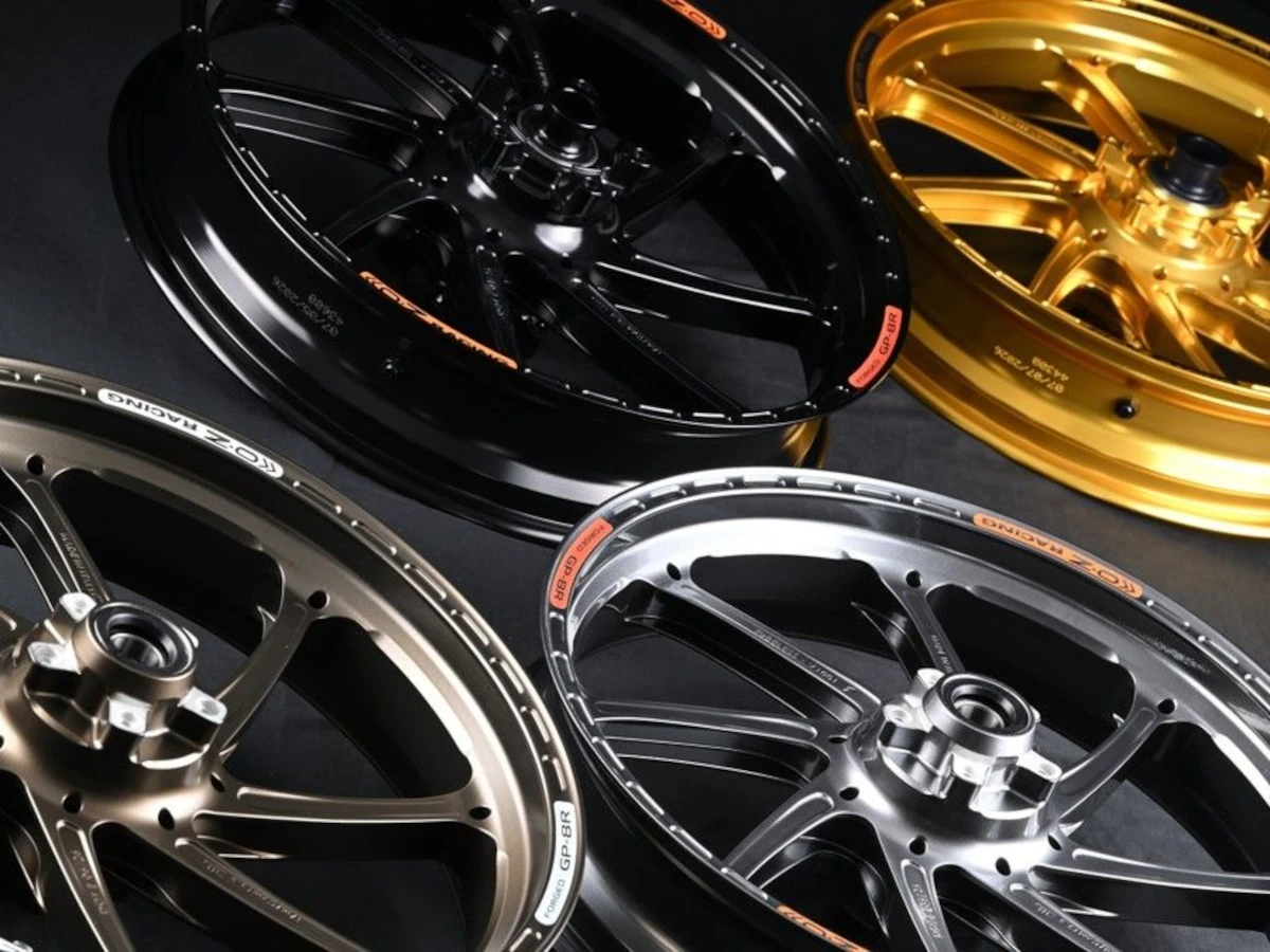 【OZ Racing】旗艦鍛造鋁合金輪框「GP-8R」新品上架！MotoGP 8輻設計×全CNC切削×輕量高剛性×SS/Z900RS/GPZ900R適用