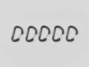 【新產品】Daytona Outdoor「鋁製登山扣40」5入組！露營旅行帳篷用×H40×W25×D7.5mm×輕量鋁合金
