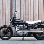 Kawasaki“W650”｜不耍帅不复杂×简约改装×单日1000km长途×K-FACTORY排气管×动态摄影师Natsuki