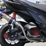 【新產品】日本賽車手創立！K2-TEC「Yamaha Cygnus X 第七代」全段排氣管GP-R！7款式×STD/鈦合金/錐形/Megaphone造型×低沉聲浪