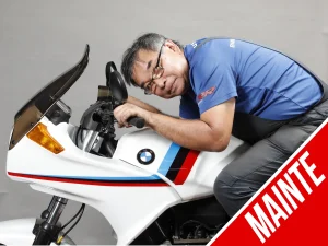 【BMW K75S 修復實錄】Daytona BMW專用電池更換×Precious Ray Z2 LED安裝×高亮度H4燈泡通過光軸檢驗｜Vol.21