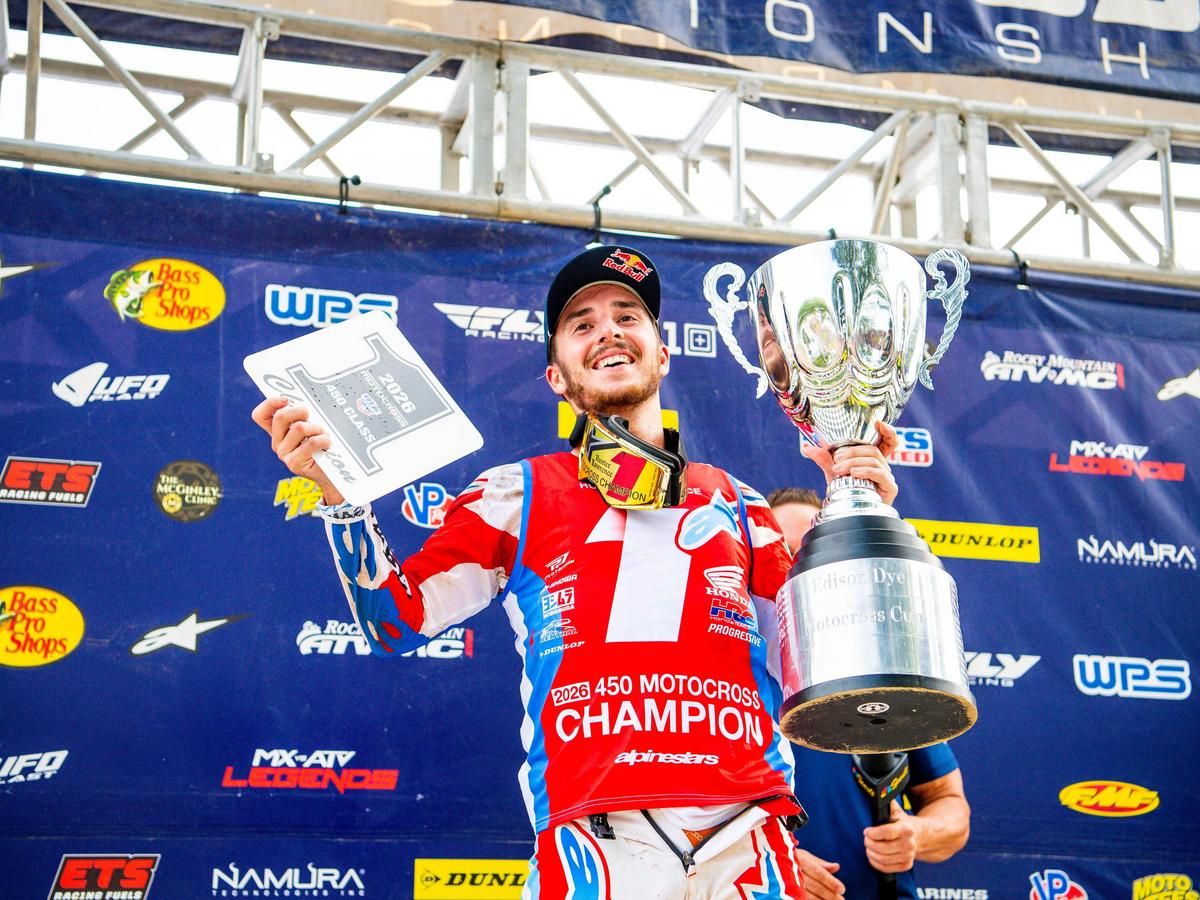 【AMA越野賽】DUNLOP輪胎車手17連霸！Hunter Lawrence 450級×Cole Davies 250級×2026全級別總冠軍×GEOMAX系列