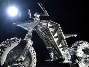 OVER RACING「Luna Rider-1」月球探測摩托車愛知展出！鈦合金車把×車架×RIDE DESIGN×EXPO 2025/東京車展歷經展出