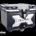 【新產品】Kaedear「X-LAND XLD-Y鋁合金後箱」！45L/55L/65L三尺寸×黑色/銀色×防水防塵×鎖匙式鎖定