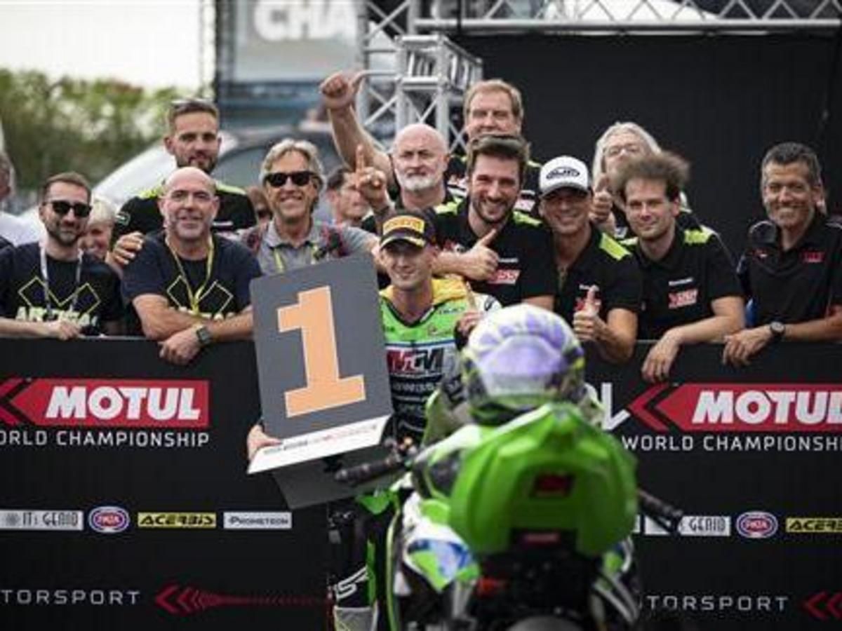 【WorldSPB第6站 Magny-Cours】MTM Kawasaki Xavi Artigas最終圈逆轉0.098秒奪Race 2冠軍！Salvador積分榜首×Kawasaki前三包辦