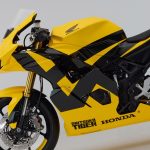 【概念車】Honda×Onitsuka Tiger「Mid Sports Concept」米蘭時裝週發表！CB750 Hornet基礎×Tiger Yellow×Brembo×Akrapovič