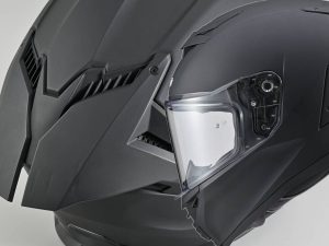 【新产品】DAYTONA“DN-013ST全罩安全帽”！后扰流板×三处通风口×PINLOCK对应×棘轮式颐带×消光黑/白色