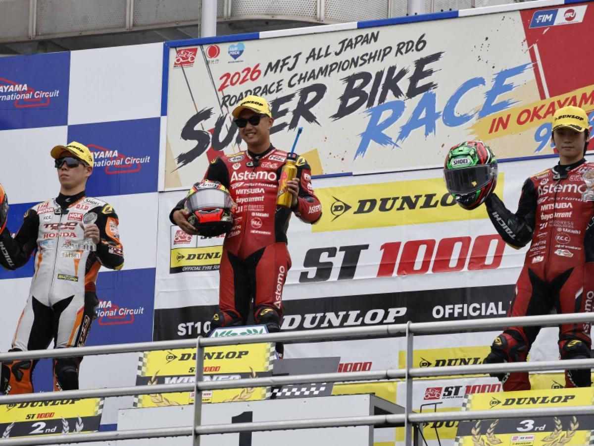 【全日本公路賽第6站 岡山】ST1000羽田太河奪冠！Honda前五包辦×國峰第二×荒川第三×名越哲平引退賽季