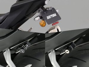 【新製品】Daytona推出Honda CBR400R FOUR／CB400 SUPER FOUR E-Clutch（’26）改裝零件5款｜LED短牌架套件×安全帽鎖×引擎保桿×降低座高20mm連桿