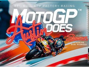 【MotoGP】Dani Pedrosa駕駛KTM RC16登上F1美國GP週末｜COTA示範騎乘×四位車手