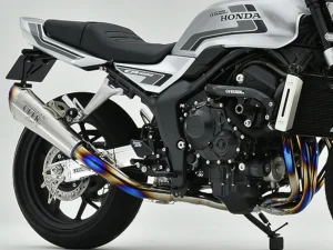 【新产品】OVER Racing“TT-FORMULA RS+PRO 4-2-1”Honda CB1000F全钛合金全段排气管发表｜着重中低转速扭力×最高阶RS+PRO静音筒×选配原厂中柱对应尾管