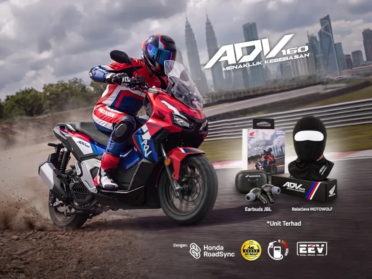 【海外新車】Honda「ADV160 Tricolore Edition」馬來西亞！紅白藍賽車塗裝×5吋TFT×RoadSync×14,149令吉