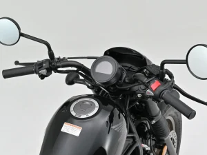 【新製品】Daytona「45B 內置配重把手」登場｜Honda Rebel250／Rebel500（’25）專用×握把後移約45mm×內建配重×免換線組直接安裝