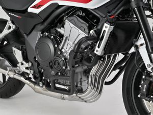 【新製品】Daytona管狀引擎保桿 下部｜新款CB400SF E-Clutch專用×原地倒車降低夾腳風險×可搭配LED霧燈