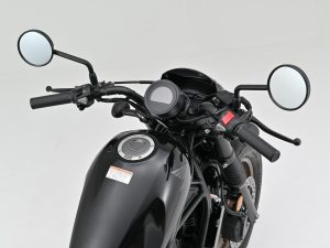 【新產品】Daytona「Rebel 250/500（2025年式）45B內置配重把手」向後拉近45mm×無需換線組×抑制震動