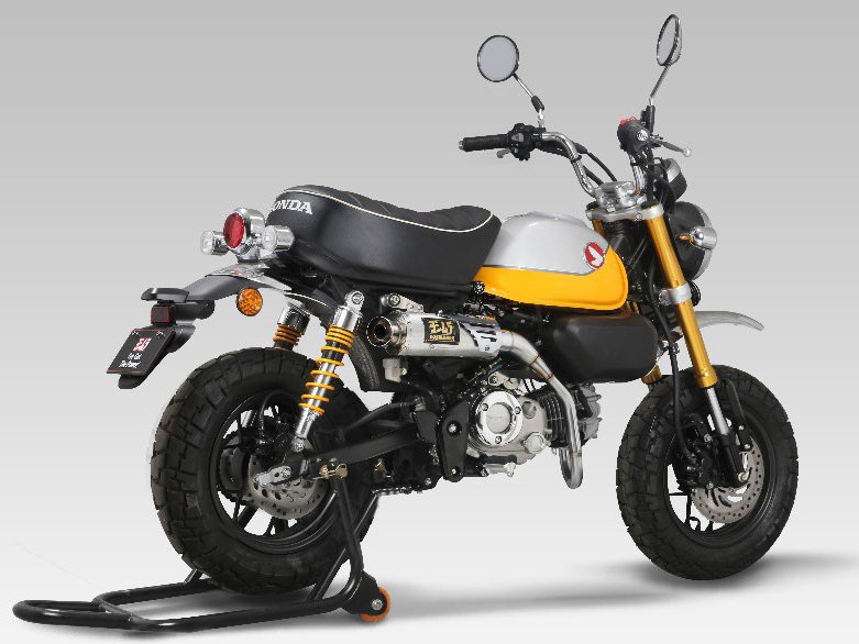 YOSHIMURA GP-MAGNUM 上繞全段排氣管 安裝於 Monkey 125
