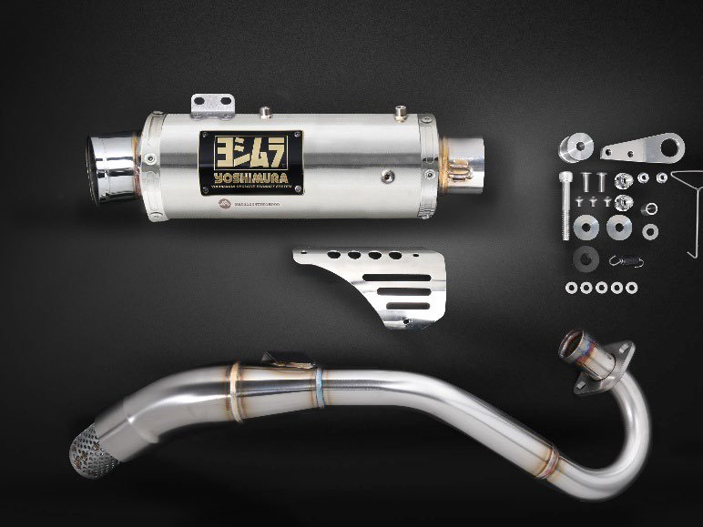YOSHIMURA GP-MAGNUM 上繞全段排氣管 套件內容