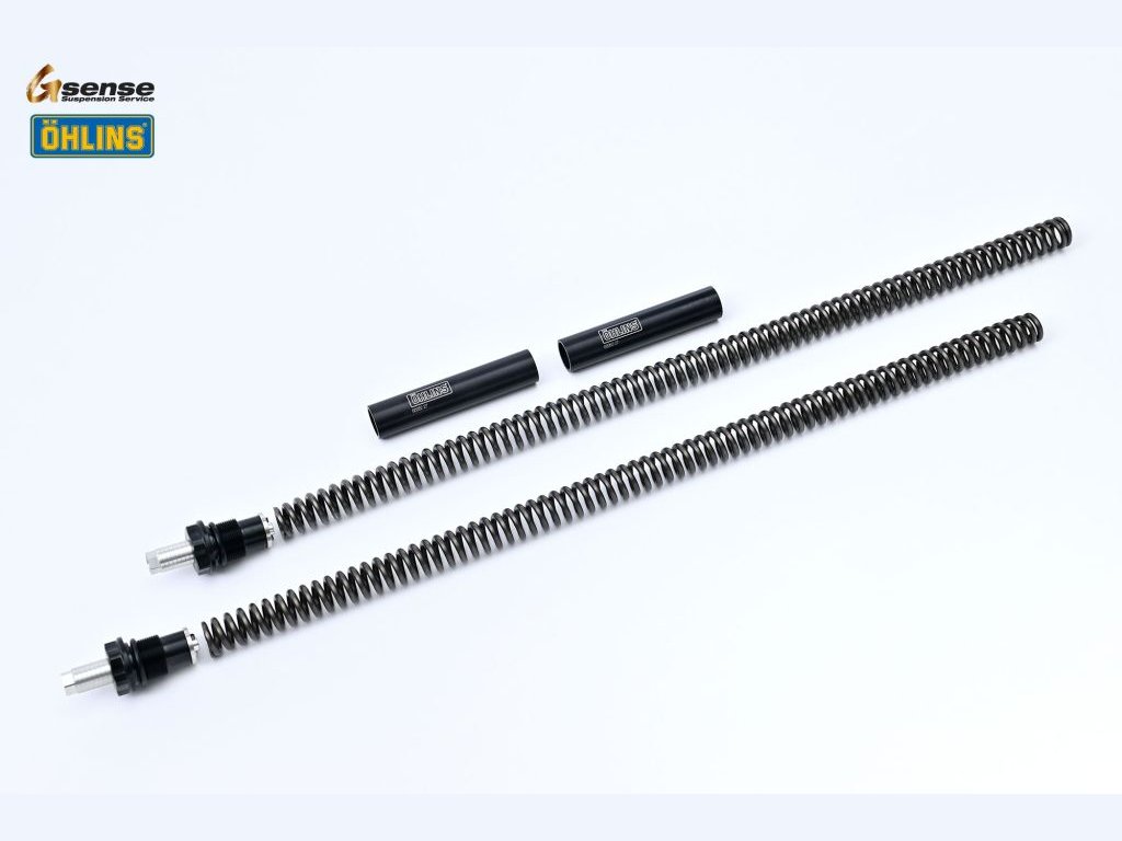 OHLINS 前叉彈簧&頂蓋套件 套件內容
