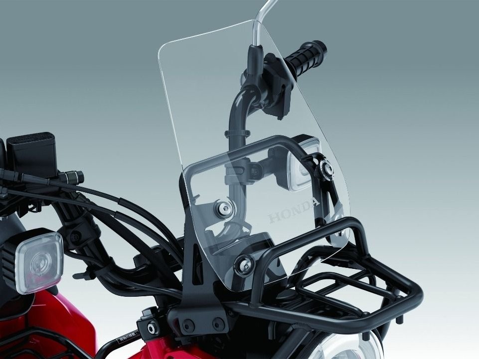 HONDA 加寬風鏡 搭配前貨架安裝於 CT125